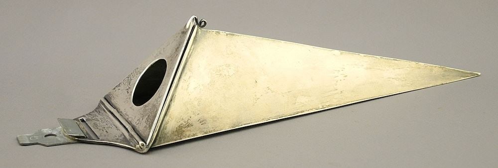 Hallmarked Silver Rolls Royce Posey Holder, 7 7/8"H, 89.5 Grams.: Hallmarked Silver Rolls Royce Posey Holder, 7 7/8"H, 89.5 Grams.