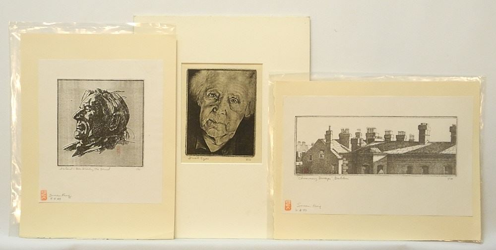 3 Limited Edition Pigment Prints signed Susan King (Rachel Bermon), Various Subjects & Sizes. (1 of 5)