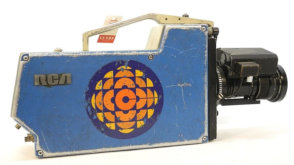 RCA Camera: Used 1972 Canada-USSR Summit Series, 23"L. (1 of 4)