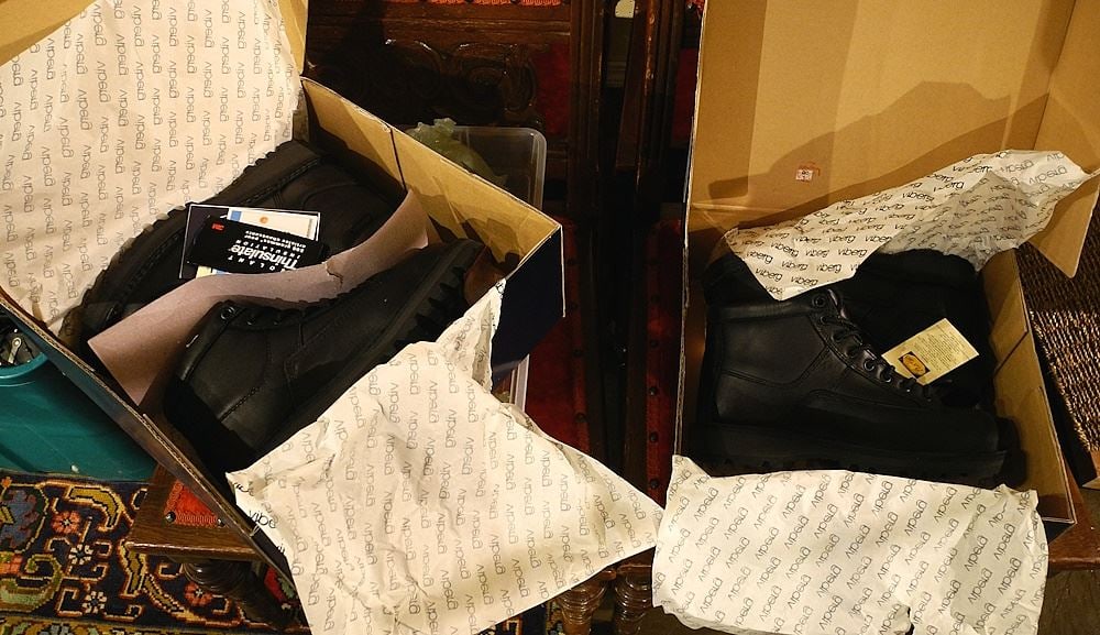 2 Pair Viberg 6" Regina Boots: Mens 6 & 6 1/2.: 2 Pair Viberg 6" Regina Boots: Mens 6 & 6 1/2.
