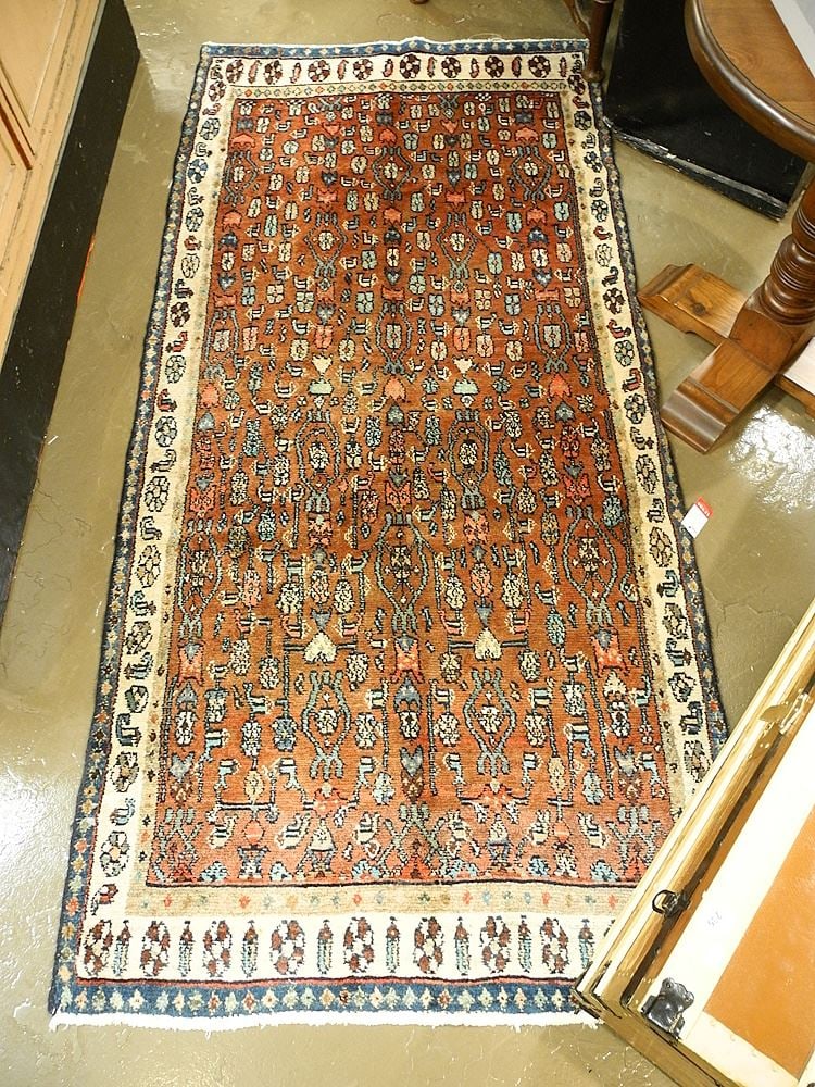Hamedan Runner Approximately 7'3" x 3'5". (1 of 1)