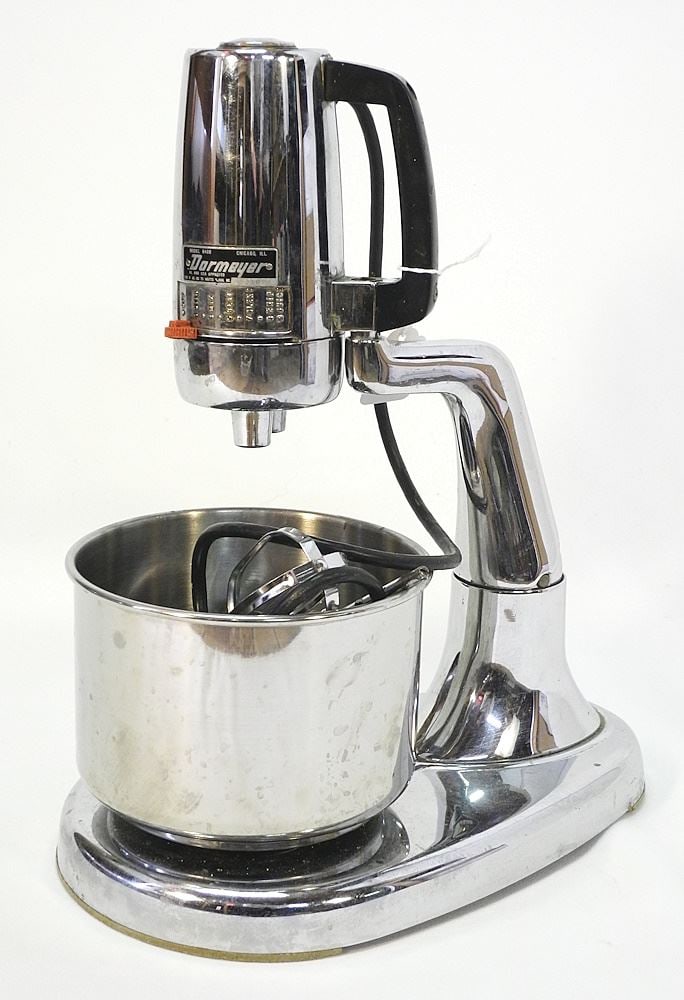 Vintage Dormeyer Model 8400, Chrome Stand Mixer, 14"H. (1 of 1)