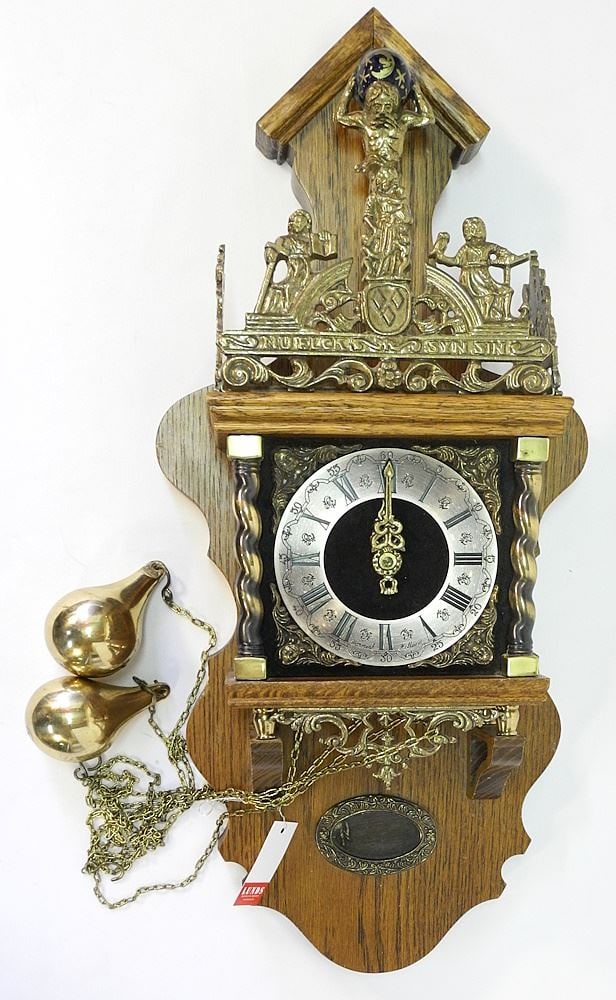 Dutch Zandam Clock, 25"H. (1 of 1)