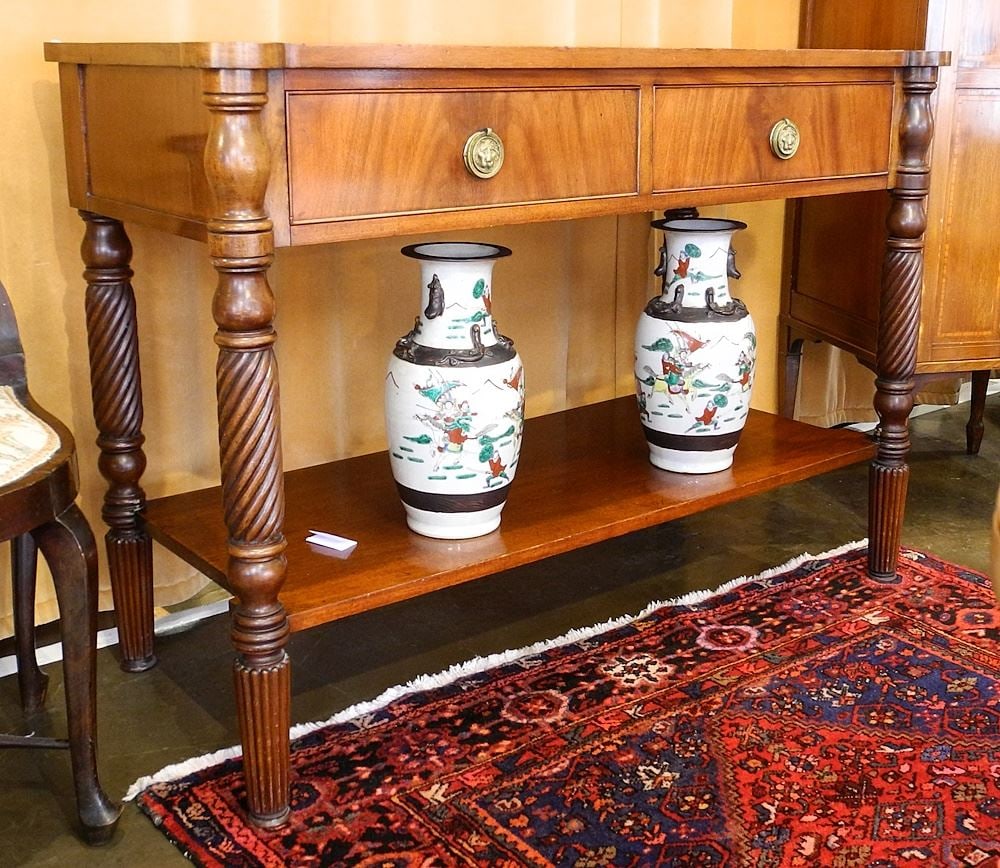 Mahogany Buffet, 46"W.: Mahogany Buffet, 46"W.
