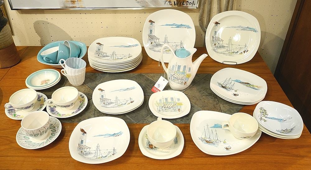 Lot of Midwinter "Riviera" China Wares, Design: Hugh Casson, Includes Spode & Susie Coo (1 of 5)
