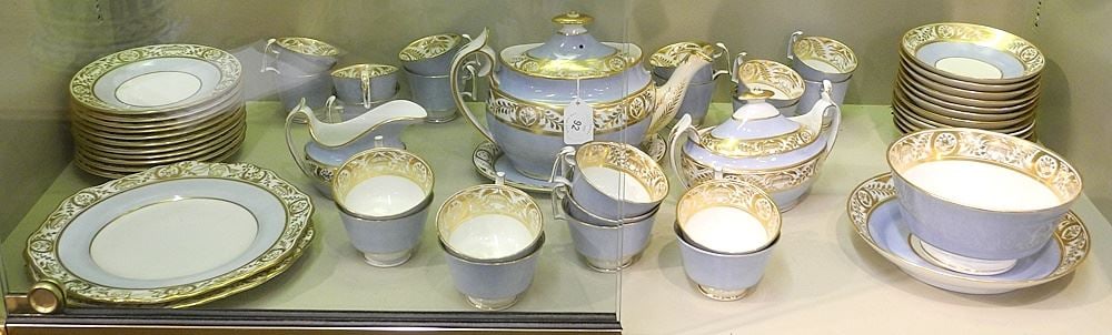 Collection of 19th C. Spode Pattern 2199 Tea Wares. (1 of 8)