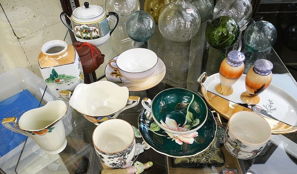 Collection of Japanese Ceramics Including Morimora Noritake.: Collection of Japanese Ceramics Including Morimora Noritake.