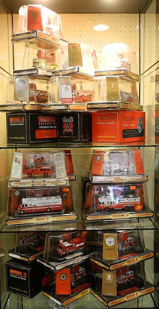 Collection of Code 3 Scale Model Fire Engines (Approx. 25). (1 of 4)