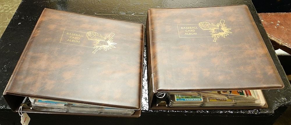 2 Binders of Baseball Cards: 1950's/ 60's/70's/80's. (1 of 4)