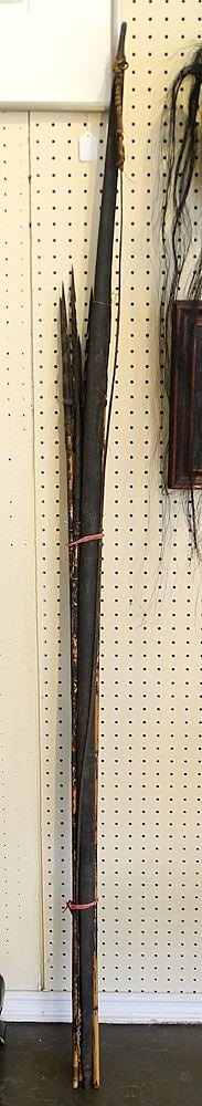 Collection of Various Arrows & Spears, 70"L.: Collection of Various Arrows & Spears, 70"L.