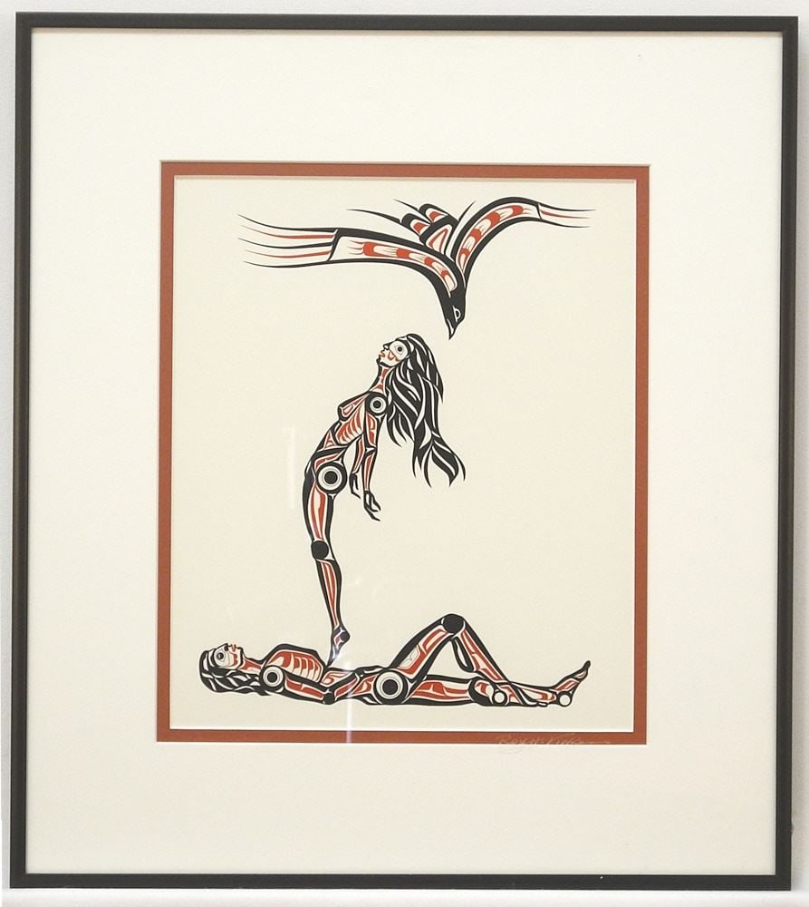 Roy H. Vickers Print, 9 1/4" x 7 3/4", "Transformation". (1 of 2)