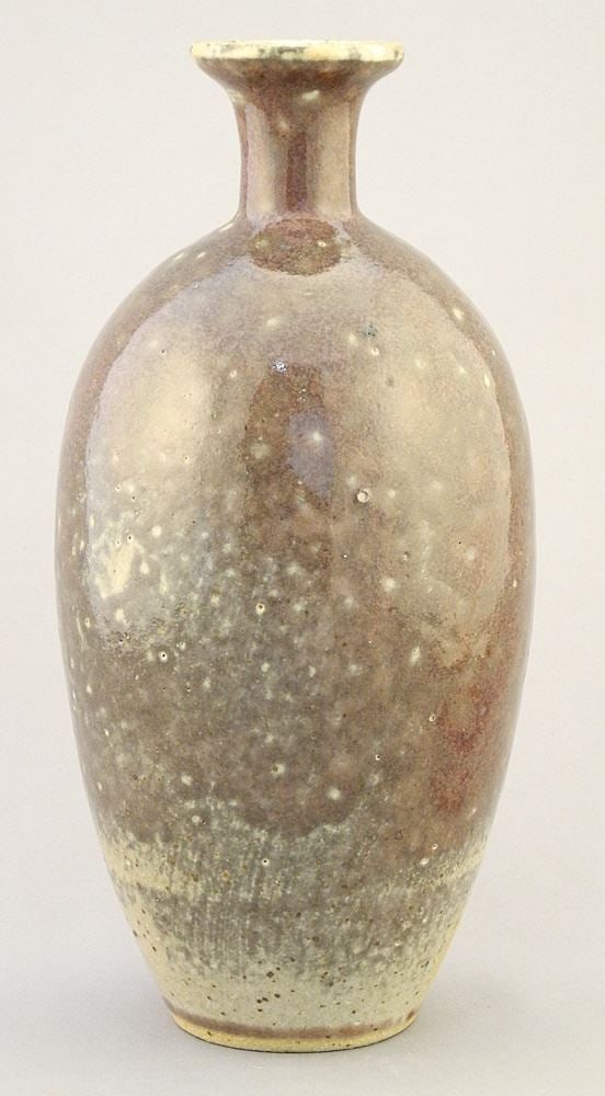 Stoneware Vase signed (Victor) Brosz (Calgary), 8 7/8" Diameter. - (1 of 3)