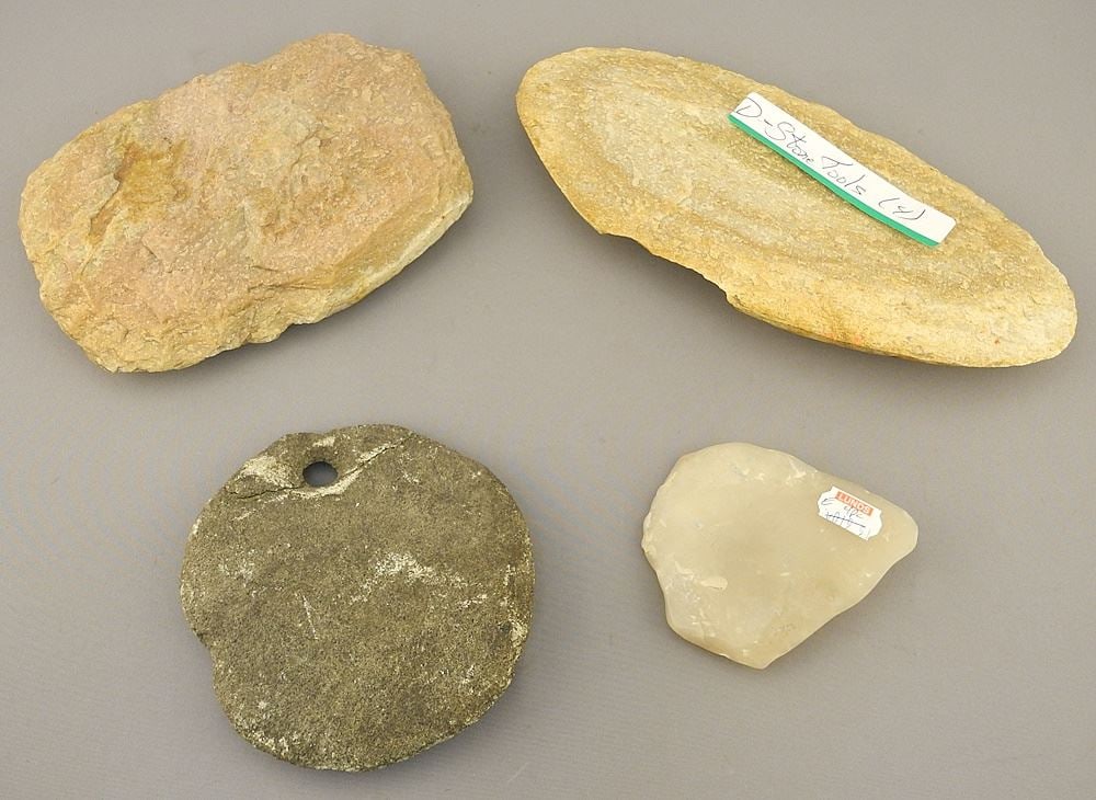 Collection of Stone Tools, 3 1/2" - 8 1/2"L. (1 of 2)
