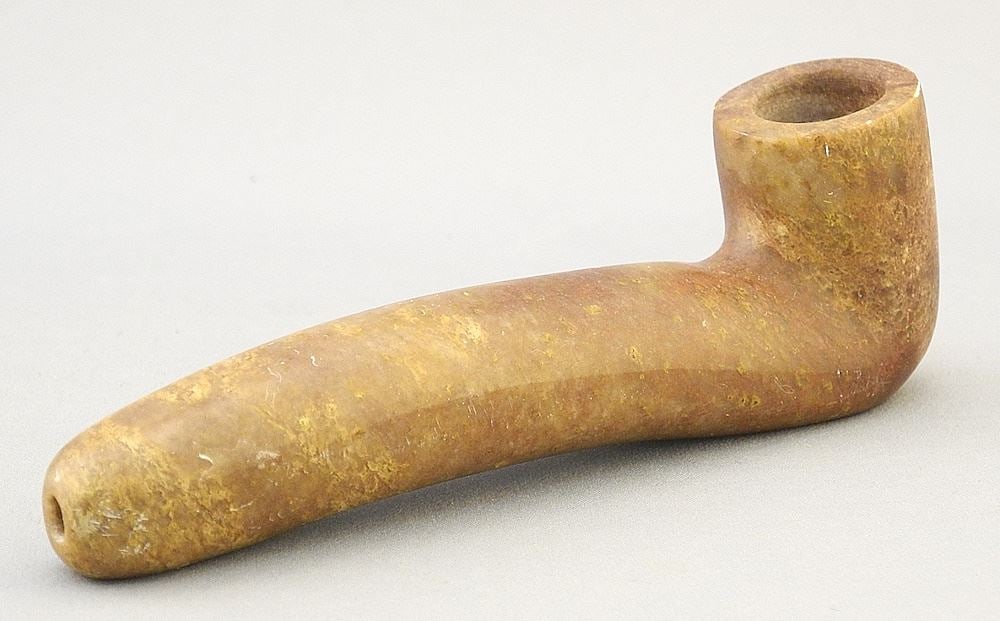 Soapstone Pipe, 4 1/2"L. (1 of 3)