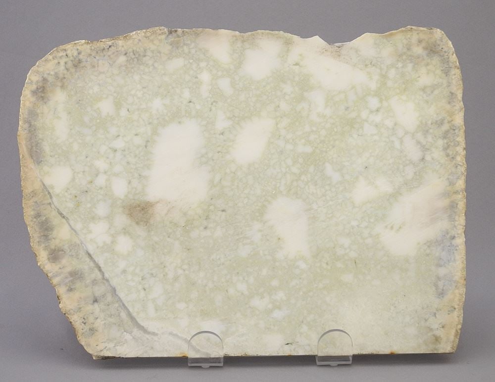 Large Jadeite Slice, 6 5/8" x 8 7/8": Large Jadeite Slice, 6 5/8" x 8 7/8"