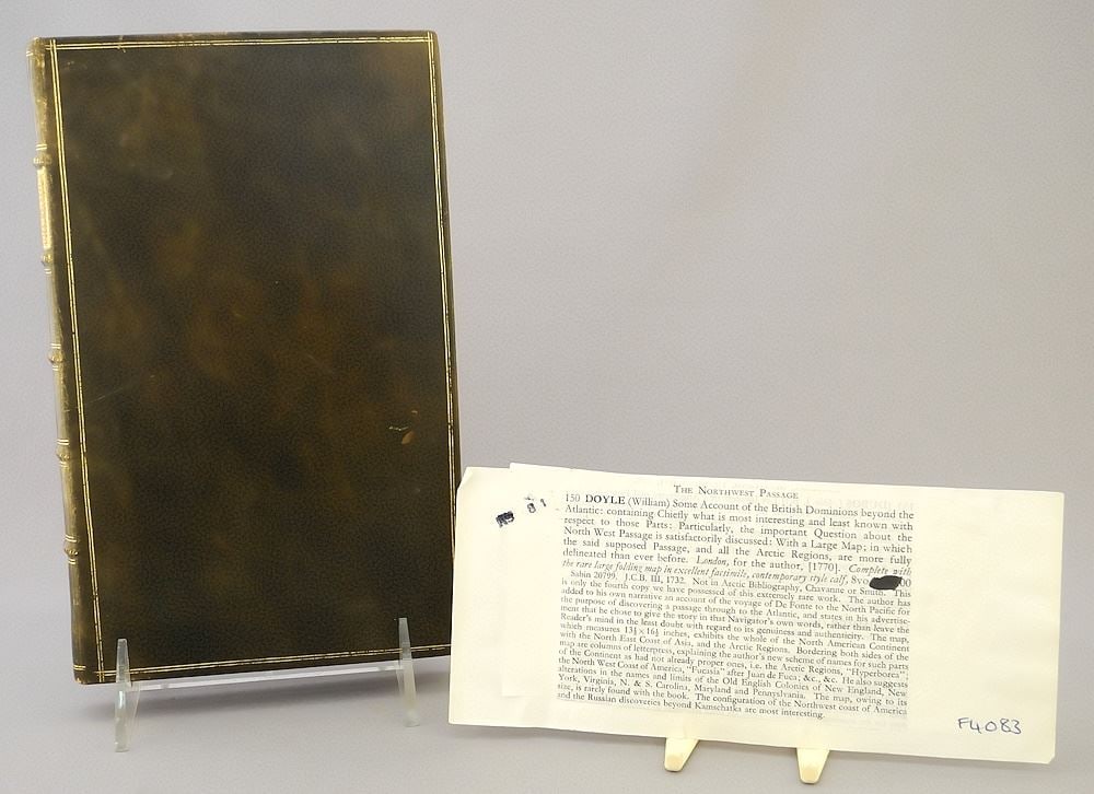 Book & Map: "Some Account of the British Dominions Beyond the Atlantic", 1776, William D (1 of 12)