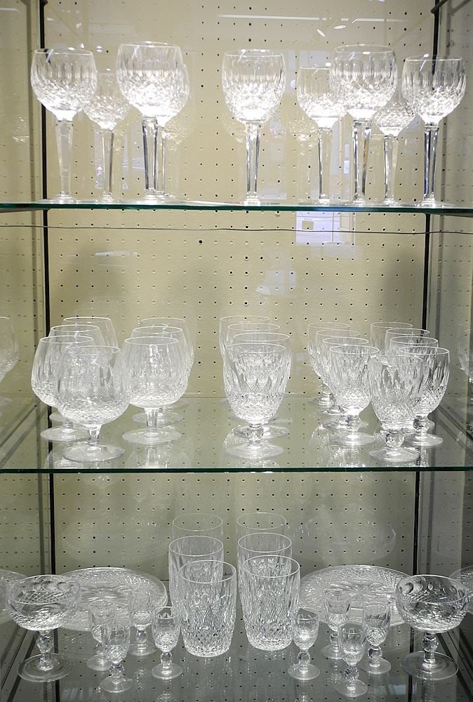 Collection of Waterford Colleen Crystal, Approximately 50 Pieces. (1 of 4)