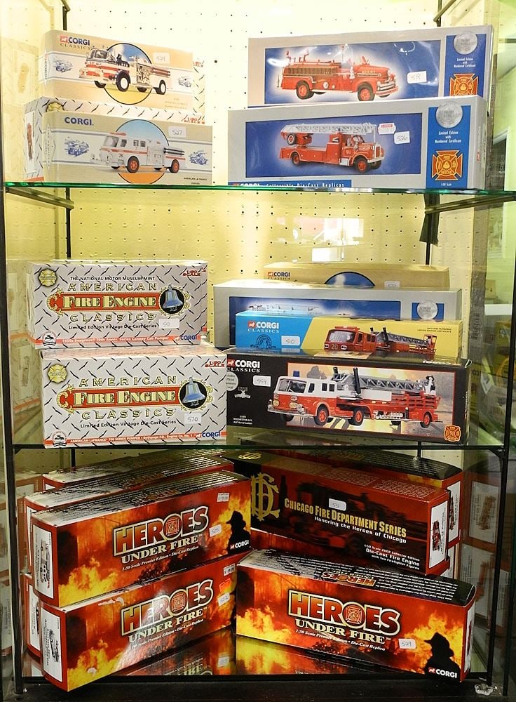 Collection of Corgi & Corgi Classics Fire Engines in Original Boxes (1 of 1)