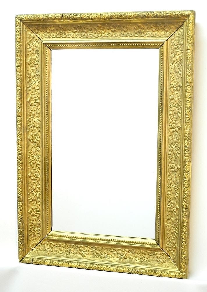 Gilt Framed Mirror, 27" x 18 1/2" (as found). (1 of 3)