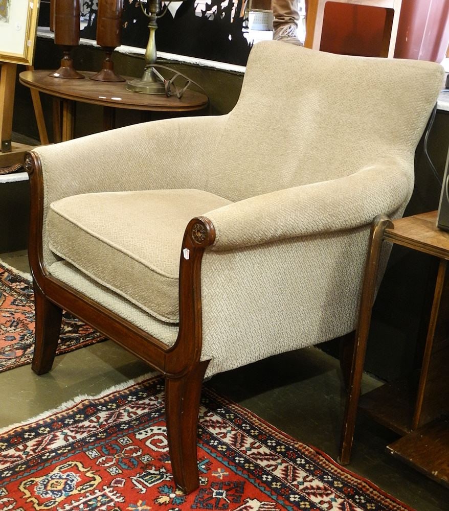 Bombay Co. Armchair.: Bombay Co. Armchair.