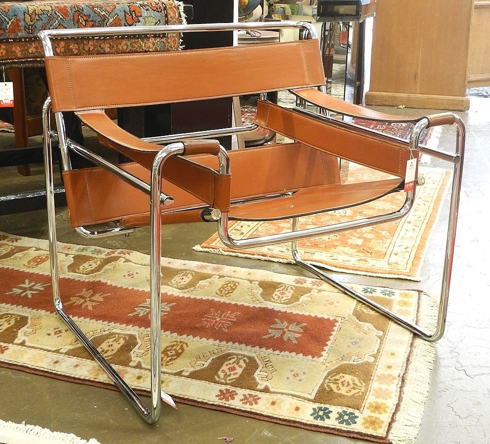 Italian Wassily Chair, Acquired L'Image Design Toronto.: Italian Wassily Chair, Acquired L'Image Design Toronto.