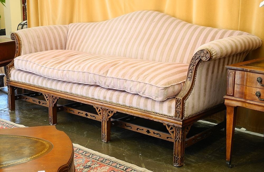 Georgian Style Sofa, 82"w. (1 of 3)