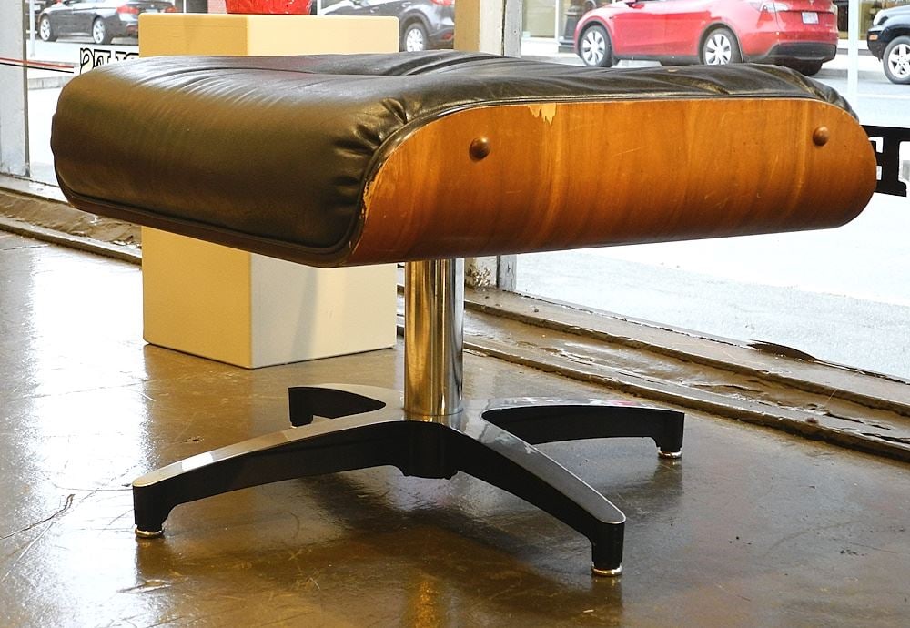 Eames Style Foot Stool, 16" x 26" x 22".: Eames Style Foot Stool, 16" x 26" x 22".