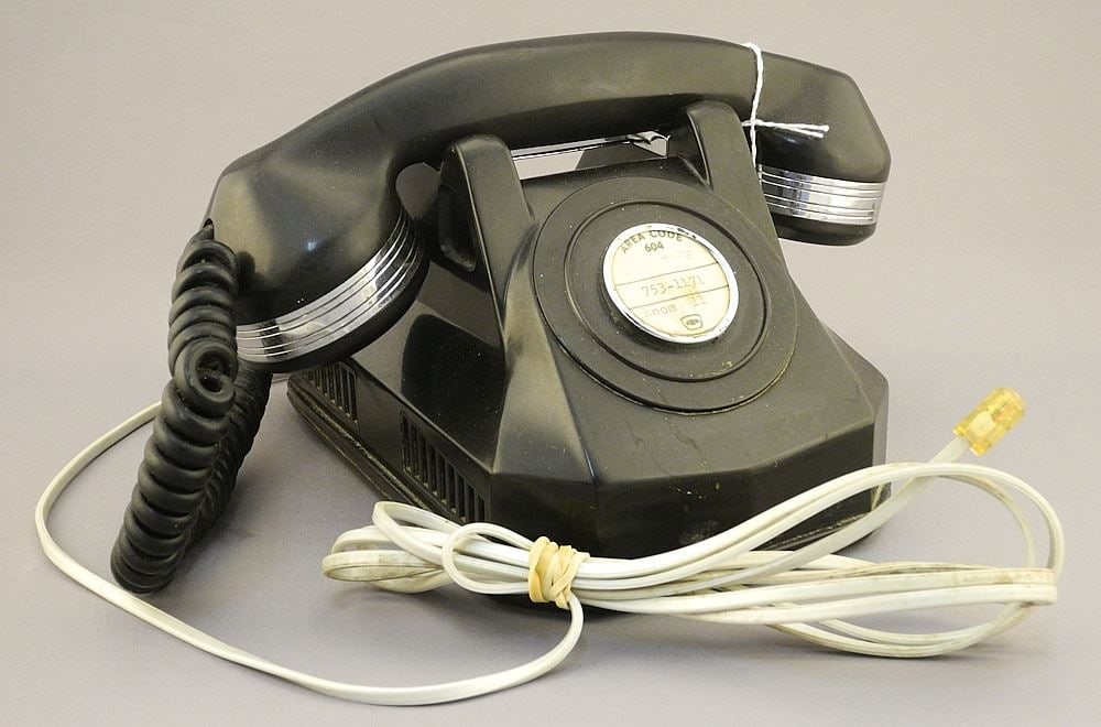 Bakelite Telephone.: Bakelite Telephone.