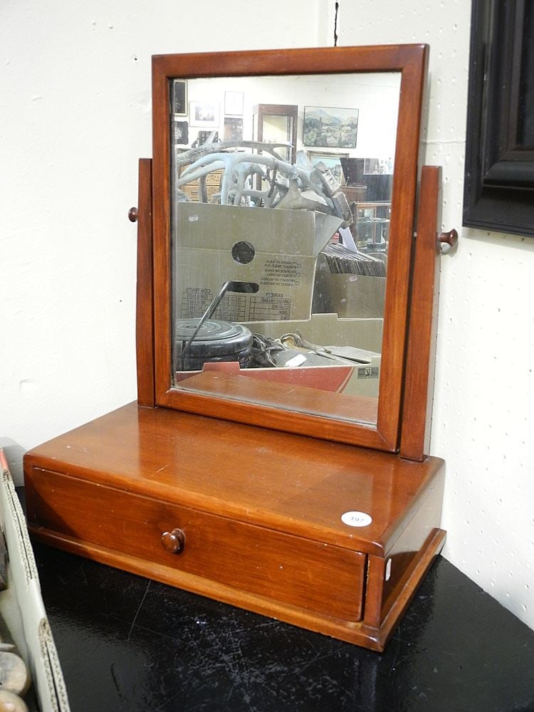 Maple Dresser Mirror, 22"h. (1 of 1)