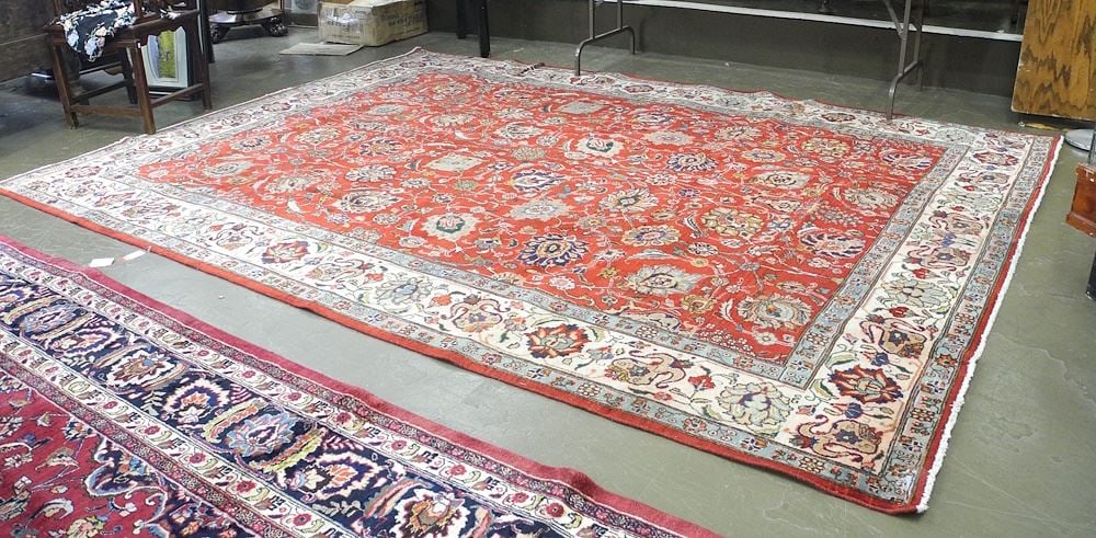 Tabriz Carpet Approximately 8'6" x 11'11". (1 of 5)