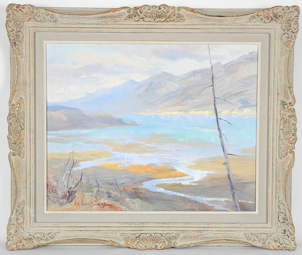 Oil on Canvas signed O. N. de Grandmaison, 16" x 20", 'Autum Colour'. (1 of 6)