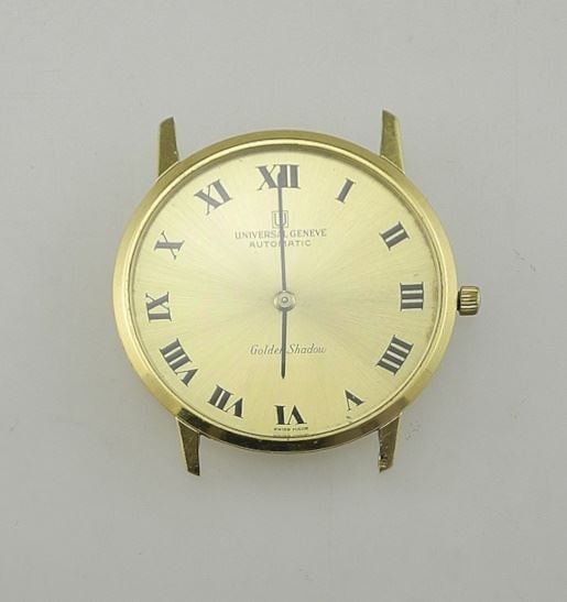 Universal Geneve Automatic Golden Shadow 18K Wristwatch (no strap). (1 of 4)