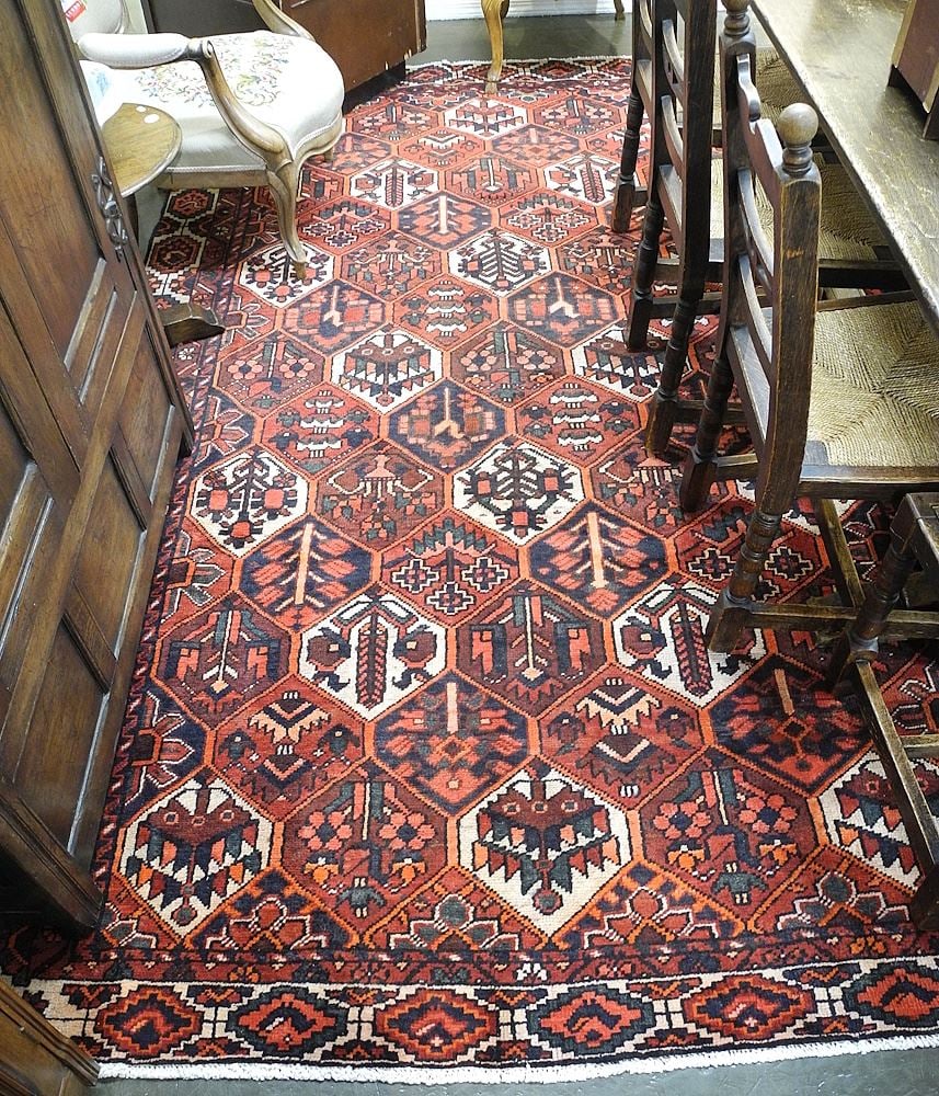 Bakhtiar Carpet Approximately 6'2" x 12'. (1 of 3)