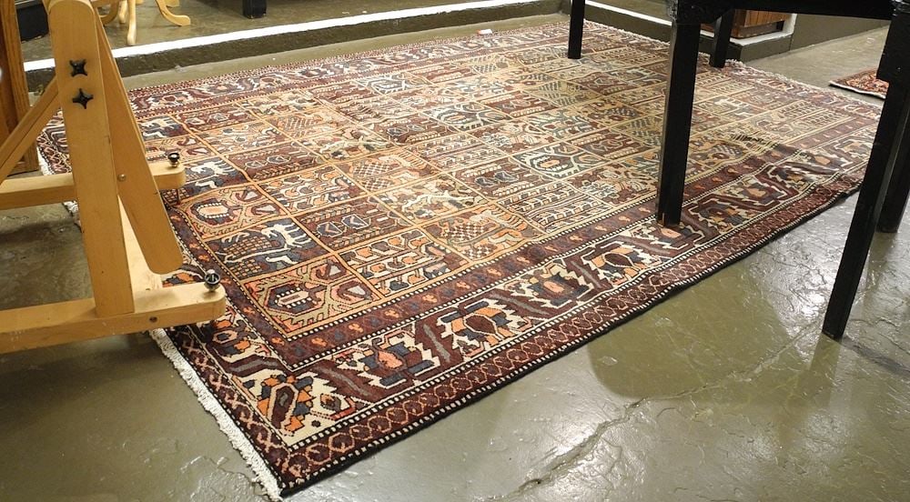 Bakhtiar Carpet Approximately 6'11" x 10'. (1 of 6)
