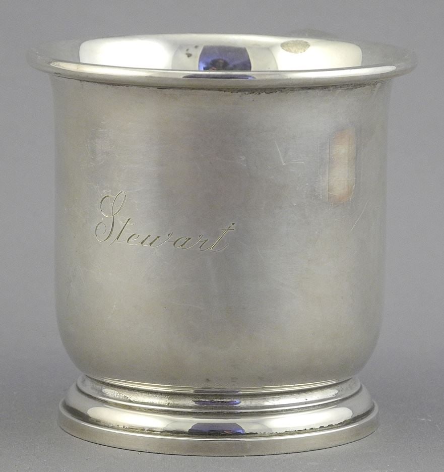 Birks Sterling Silver Christening Cup, 2 5/8"h, 76g. (1 of 4)