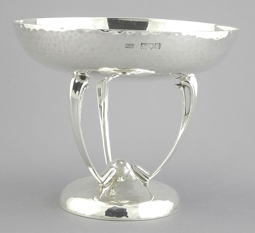 Mappin & Webb Hallmarked Silver Compote, 4 7/8" x 6" Diameter, 343g. (1 of 9)