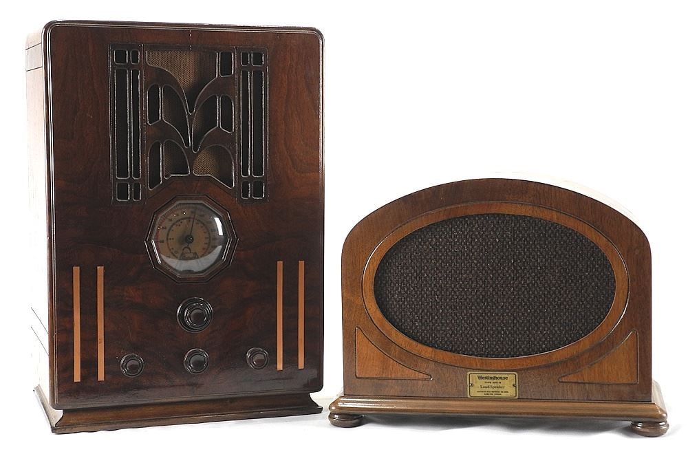 Majestic Radio & Westinghouse Type 200B Loudspeaker, 18" & 11 1/4"h. (1 of 3)