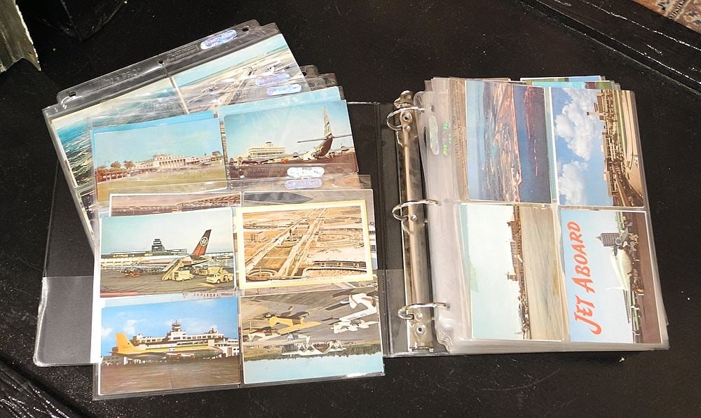 One Binder of Aviation Postcards. (1 of 2)