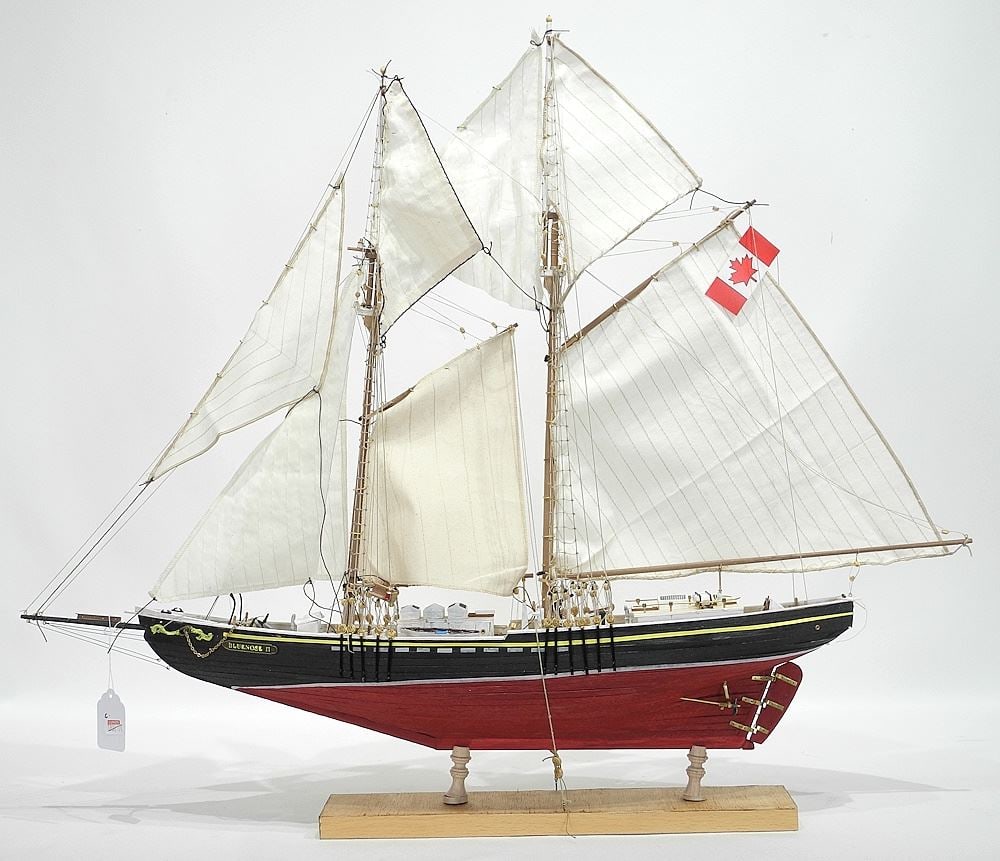 Ships Model: "Bluenose", 29". (1 of 2)