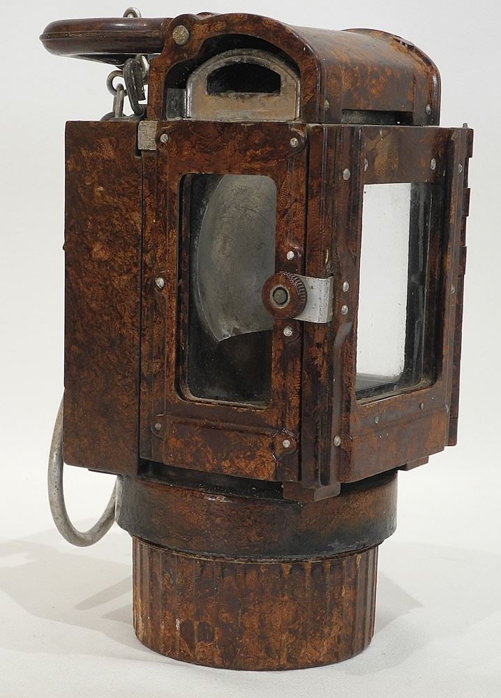 German WWII Bakelite Signal Lamp, 11 1/8". (1 of 3)