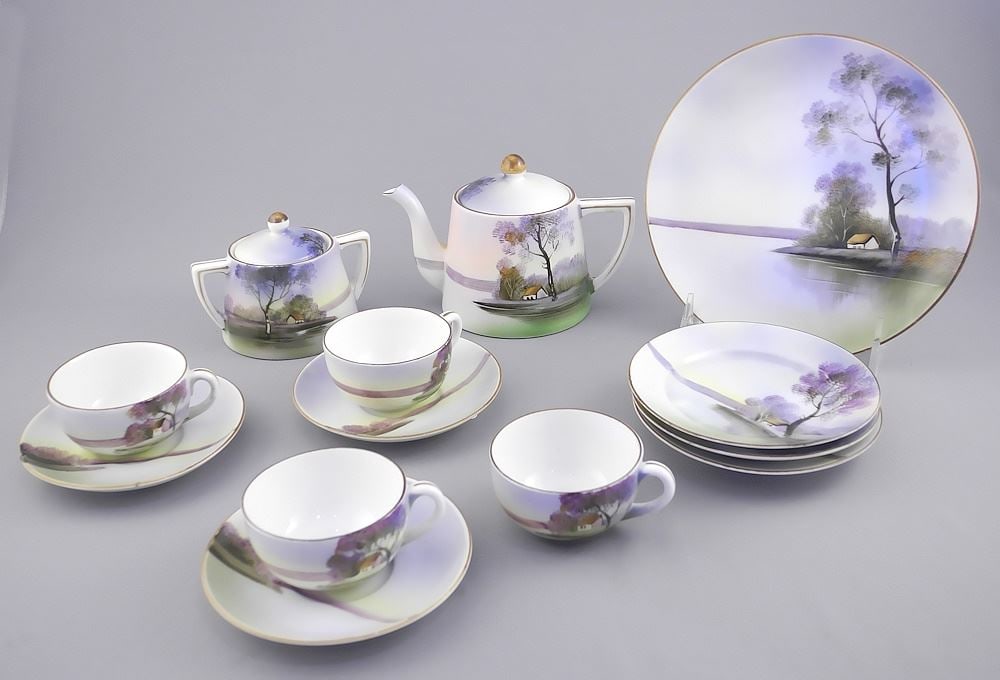 Morimura Noritake Child's Tea Set.: Morimura Noritake Child's Tea Set.