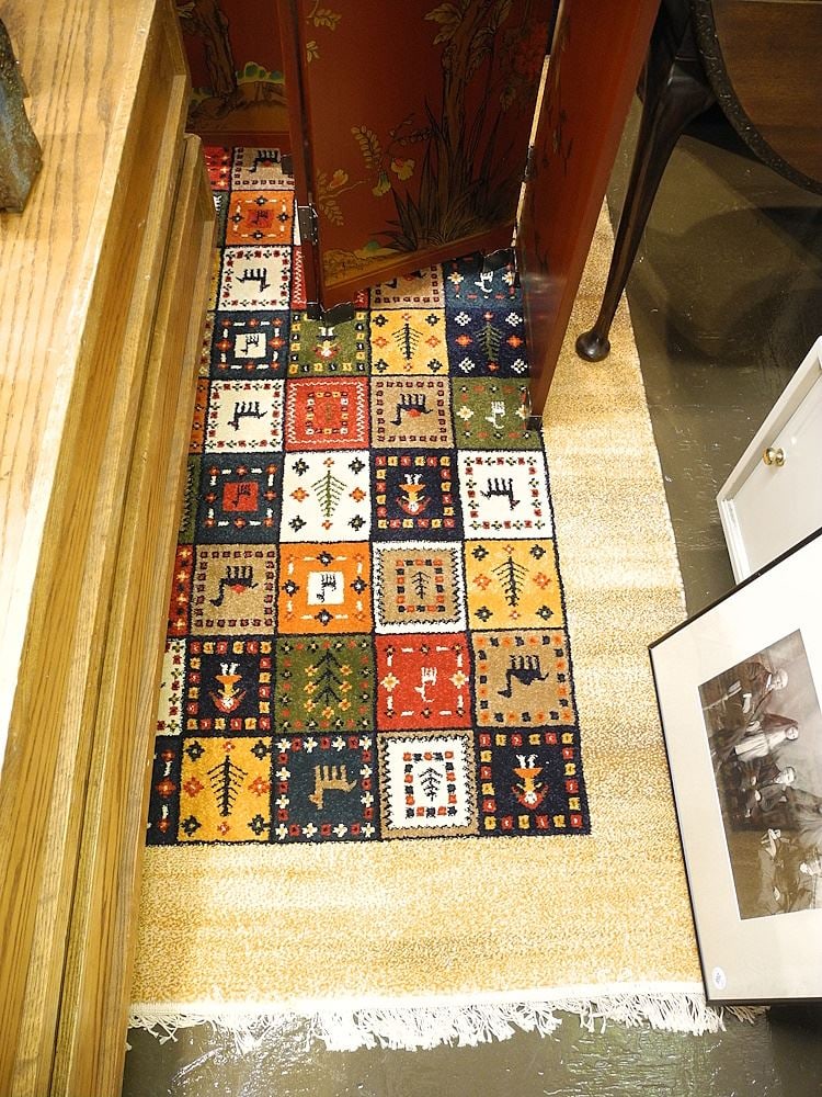 Nomadic Persian Design Carpet, Approximately 5' x 8'. (1 of 1)