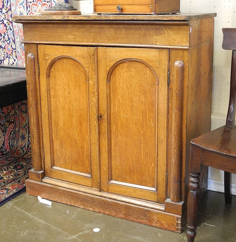 Victorian Mahogany Chiffonier, 36 3/8"h (as found). (1 of 3)