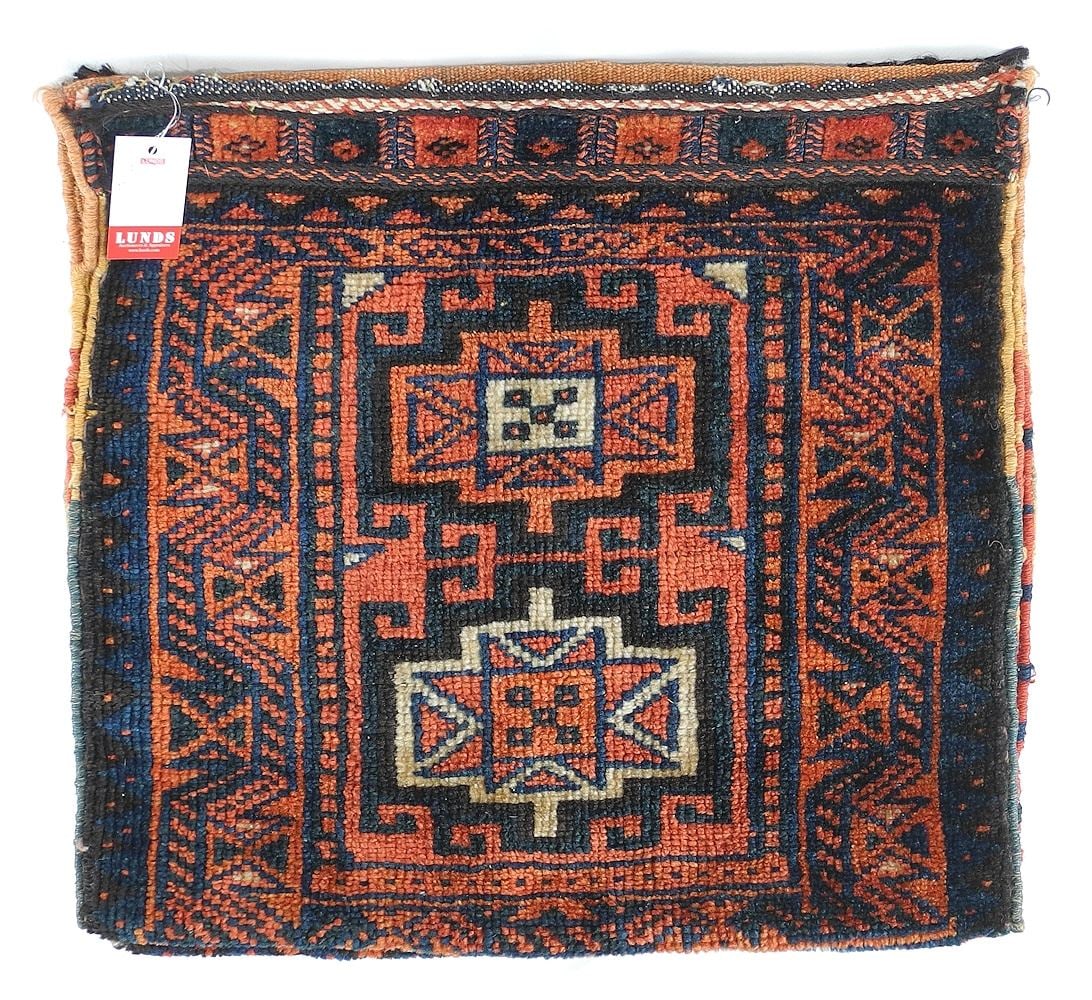 39"L Persian Wool Saddlebag. (1 of 3)