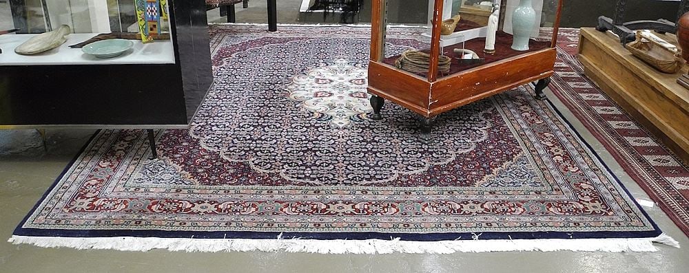 Handknotted Indian Carpet Approx. 10'6" x 8'2". (1 of 4)