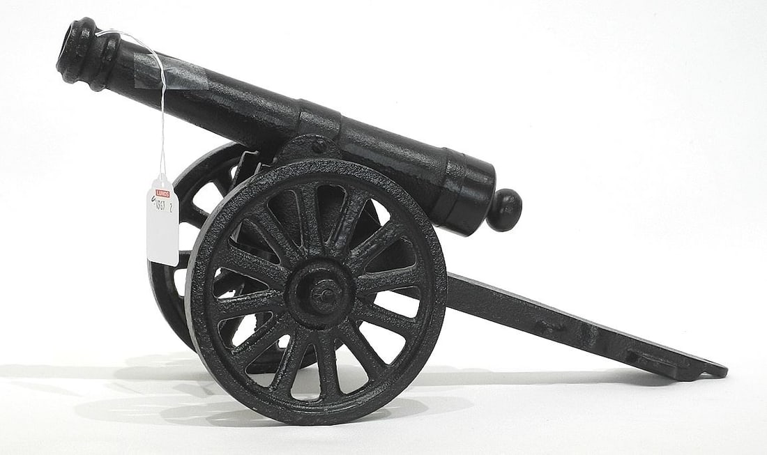 Cast Iron Model Cannon, 16 5/8"L. (1 of 3)