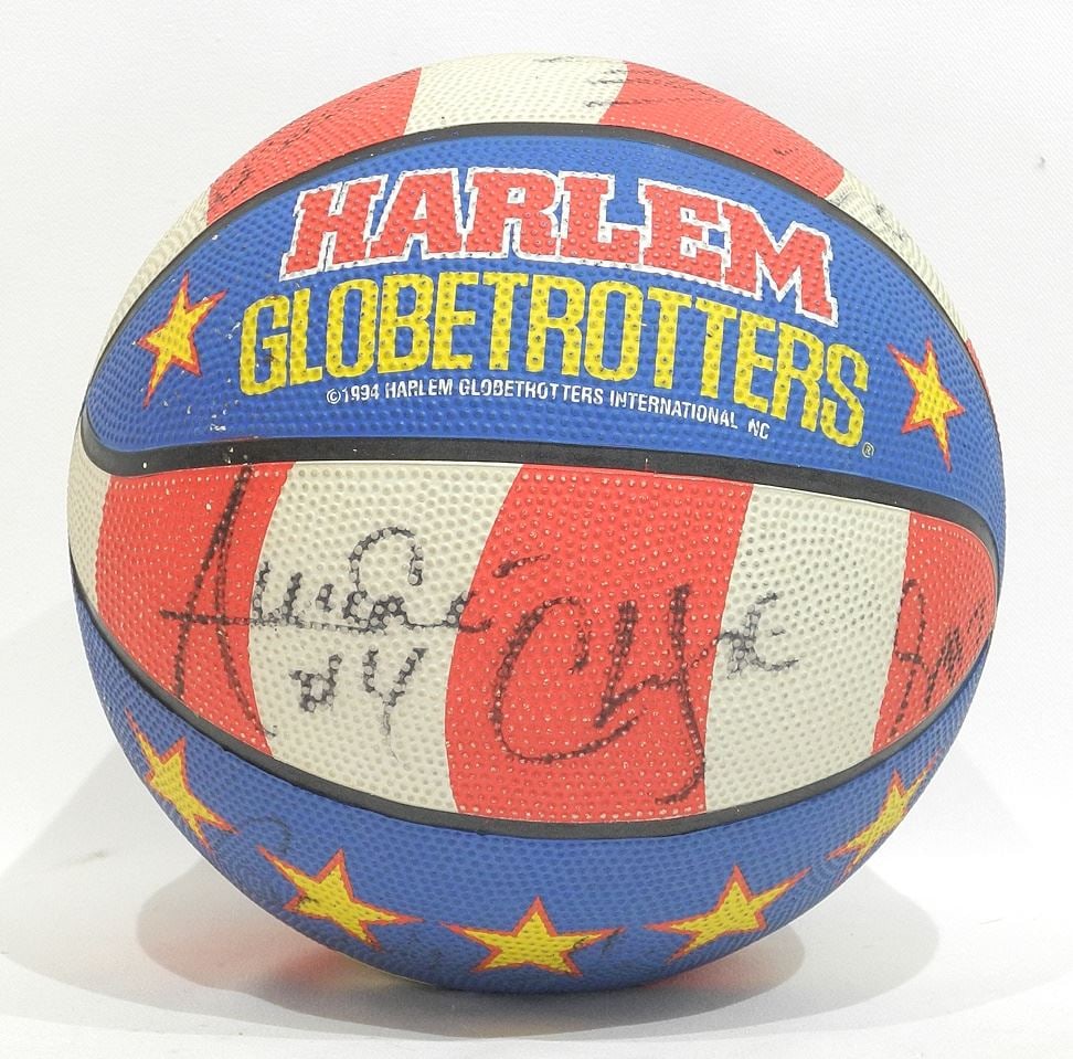 C.1994 Harlem Globe Trotters signed Basketball. (1 of 2)