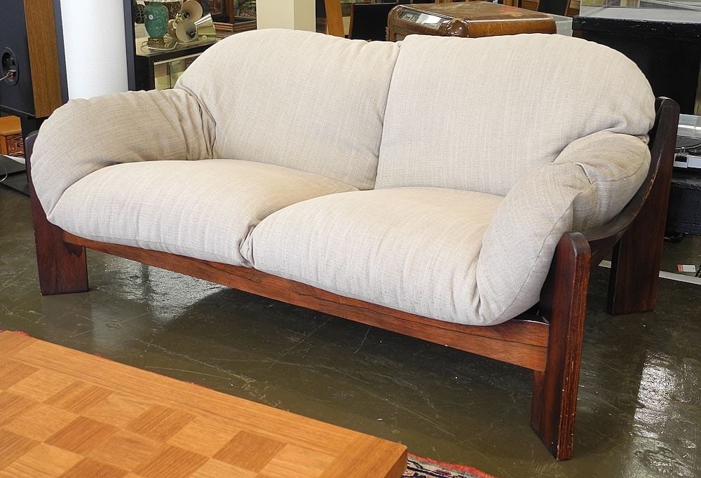 Rosewood Loveseat Model 181273, 58"w: Rosewood Loveseat Model 181273, 58"w