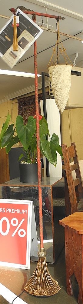 Mariano Fortuny Floor Lamp, 69 1/2" h with Original Receipt. (1 of 3)