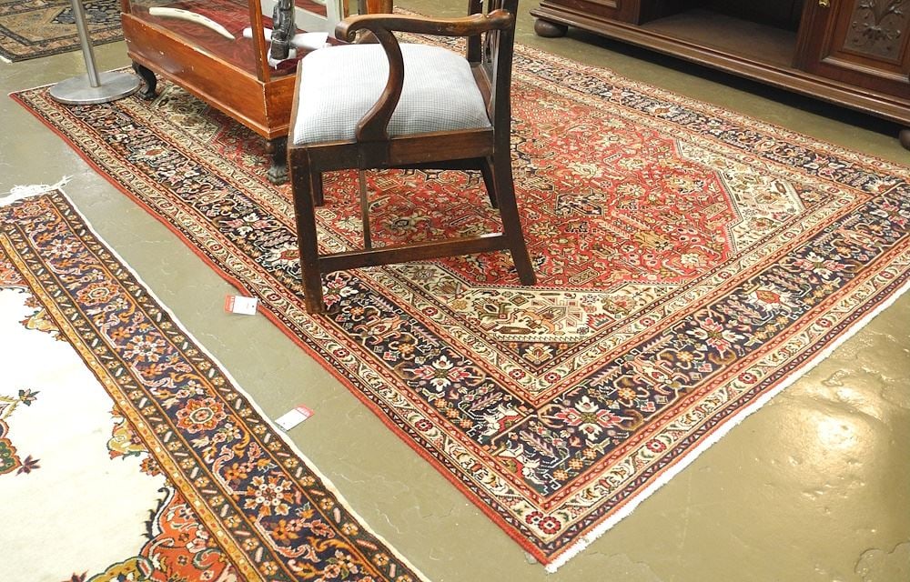 Tabriz Carpet Approximately 6'4" x 9'7". (1 of 4)